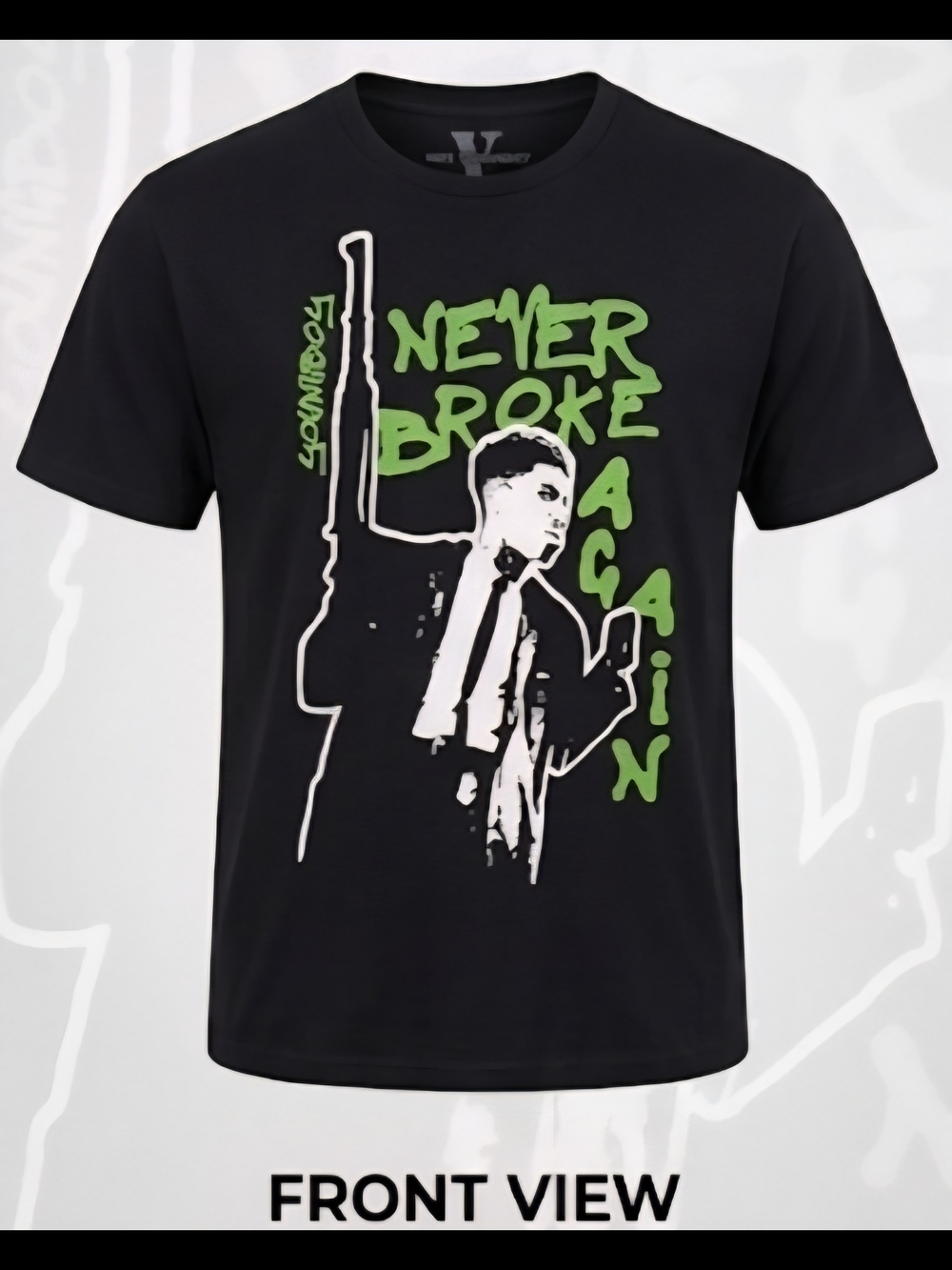 Vlone x NBA Youngboy "Never Broke Again" Graphic Tee - Sz Lg